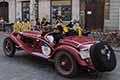 Alfa Romeo 6C 1750 Gran Sport Brianza del 1932 con il driver Axel MARX (CH) e codriverPaolo DI TARANTO (I) alle 1000 Miglia 2021, in gara con il numero 39