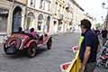 Alfa Romeo 6C 1750 Super Sport Zagato anno 1929 con il driver Alejandro LOPEZ e co driver Gabriel GOUROVICH alle Mille Miglia 2021, passaggio a Reggio Emilia in gara nella Ferccia Rossa con il numero 48