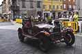 Alfa Romeo 6C 1750 Super Sport Zagato auto storica del 1929 con il pilota Alejandro LOPEZ e Gabriel GOUROVICH alle 1000Miglia 2021, passaggio a Reggio Emilia in gara con il numero 48