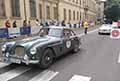 Aston Martin DB 2/4 del 1957 equipaggio Rainer BASTUCK (D) e Reiner KUHN (D) alle Mille Miglia 2021, slilata a Reggio Emilia con il numero di gara 405