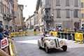 BMW 328 del 1938 equipaggio Johan BEERLANDT (B) e Hans BEERLANDT (B) alle Mille Miglia 2021, sfilata a Reggio Emilia con il numero di gara 101