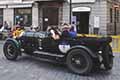 Bentley 3 Litre del 1923 con il pilota Alan HULSBERGEN (CH) e Daniel SCHINDLER (CH) vettura in gara con il numero 9 alle Mille Miglia 2021 a Reggio Emilia