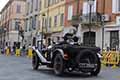 Bentley 3 Litre del 1927 special list pilota Perry MARGOULEFF (USA) e navigatore Riccardo DAMIAN (I) alle Mille Miglia 2021. Sfilata a Reggio Emlia, che gareggia con il numero 25