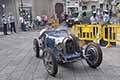 Bugatti T37 del 1926 con il pilota Riccardo PERLETTI e navigatore Maika PERLETTI alle Mille Miglia 2021, in gara con il numero 16