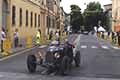 Bugatti T37 anno 1926 con il duo italiano Domenico BATTAGLIOLA ed Emanuel PIONA alle Mille Miliga 2021 in gara con il numero 14