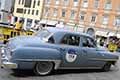 Chrysler Saratoga 5300 del 1952 con il driver Paulus BERGERS e codriver Raymond KLEYKERS alle 1000 Miglia 2021, che sfila a Reggio Emilia con il numero di gara 198