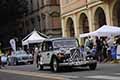 Citroen Traction Avant 11B del 1952 con il duo estero Alejandro MARKOSIAN MUNOZ (MEX) e Francisco MARTINEZ CUESTA (E) alle Mille Miglia 2021, nella ripartenza dopo aver timbrato il cartellino a Reggio Emilia con numero di gara 199