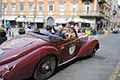 Delahaye 135 MS anno 1947 con il pilota Adolphus Leonardus JANS e navigatore Jolanda JANS alle 1000 Miglia 2021, passaggio in Via Emilia a Reggio Emilia con il numero di gara 127