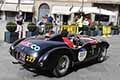 Ferrari 166 MM53 del 1953 con il driver Ricardo VEGA e codriver Rafael PUECHE alle 1000Miglia 2021, paserella a Reggio Emilia, in gara con il numero di corsa 227