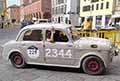 Fiat 1100/103 Berlina del 1953 equipaggio Stephan GORDTS (B) e Manuel GORDTS (B) alle Mille Miglia 2021, slilata a Reggio Emilia con il numero di gara 229