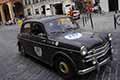 Fiat 1100/103 Berlina del 1954 con il duo italiano Alberto CAMOSSI e Adriano BAGNI alle Mille Miglia 2021, che sfila a Reggio Emilia con il numero di corsa 257