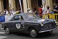 Fiat 1100/103 TV Coup Pininfarina con il duo italiano Paolo CARTABBIA e Salvatore DOrto alle Mille Miglia 2021, passaggio a Reggio Emilia in gara con il numero 319