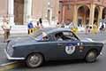 Fiat 1100/103 TV Coup Pininfarina con il pilota Paolo CARTABBIA e navigatore Salvatore DOrto alle 1000 Miglia 2021, sfilata a Reggio Emilia con il numero di gara 319