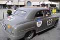 Fiat 1400 anni 1950 con il pilota Livio COLOSIO e navigatore Fabio COLOSIO alle 1000 Miglia 2021, passaggio a Reggio Emilia con il numero di gara 161