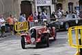Fiat 508 S Balilla Sport Coppa D´Oro del 1934 duo italiano Giorgio NOTARI e Valtere BEMER alle Mille Miglia 2021, paserella a Reggio Emilia, in gara con il numero 79