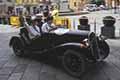 Fiat 508 S Ballilla Sport Coppa DOro anno 1934 con Gabriele BARUZZI (I) e Irina BUTAC (RO) alle Mille Miglia 2021, passaggio da Reggio Emilia in gara con il numero 76