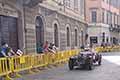 Fiat 514 MM anno 1930 con il pilota Alessandro GAMBERINI e navigatore Guido CECCARDI alle Mille Miglia 2021, sfilata a Reggio Emilia con il numero di corsa 58