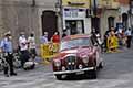 Lancia Appia del 1952 con il duo belga Marc GUNS e Luc NOTREDAME alle Mille Miglia 2021, che sfila a Reggio Emilia con il numero di corsa 210