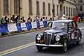 Lancia Appia del 1955 con il duo austriaco Cornelius NECAS e Rudi ROUBINEK alla Mille Miglia 2021, sfilata a Reggio Emilia con il numero di corsa 331