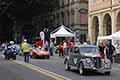 Lancia Aprilia Berlina 1350 anno 1937 del duo austriaco Georg GEYER e Peter ULM alle Mille Miglia 2021, sfilata a Reggio Emilia con il numero di gara 96