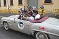 Mercedes-Benz 190 SL del 1956 con il driver Steven VERHELST (B) e Davy DEMUYNCK (B) alla 1000 Miglia 2021, passaggio a Reggio Emilia con il numero di gara 364