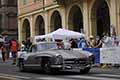 Mercedes-Benz 300 SL Coup W198 del 1954 con il driver Jochen MASS ex pilota di Formula 1 e codriver Shehab GARGASH alla 1000 Miglia 2021, passaggio di Reggio Emilia con il numero di gara 285