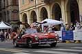 Mercedes-Benz 300 SL Coupe W198 del 1955 con il duo tedesco Jochen CLAUSSEN e Juergen SWOBODA alla Mille Miglia 2021, passaggio a Reggio Emilia con il numero di gara 297