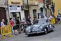 Porsche 356 1500 Super Coup del 1953 con il duo tedesco Frank Joseph WOODCOCK e Markus SCHOELER alla Miglia Miglia 2021, sfila a Reggio Emilia con il numero di corsa 225