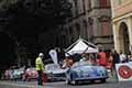 Porsche 356 Speedster 1500 anno 1954 con il caloroso duo italiano Sergio COMINI e Hrand ALADJIAN alle Mille Miglia 2021, passerella a Reggio Emilia con il numero di gara 272