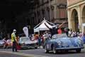 Porsche 356 Speedster 1500 del 1954 con equipaggio italiano Sergio COMINI e Hrand ALADJIAN alle 1000 Miglia 2021, passerella a Reggio Emilia con il numero di corsa 272