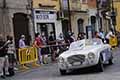 S.I.A.T.A. Daina Gran Sport Spider anno 1952 con il duo norvegese Jan DOBBER e Ronald BEZUUR alla Mille Miglia 2021, sfilata a Reggio Emilia con il numero di corsa 216