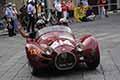 Stanguellini 1100 Sport del 1948 con il pilota Matteo GIACOMETTI e navigatore Davide FANTON alle 1000Miglia 2021, passaggio a Reggio Emilia in gara con il numero di corsa 139