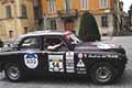 Chiude la carovana delle Mille Miglia con il numero 500 l´Alfa Romeo 1900 TI Super del 1954 con il duo italiano Francesca STANGUELLINI e Savina CONFALONI, a Reggio Emilia
