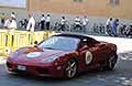Ferrari 360 Spider del 2003 in gara con il numero 512 alla Freccia Rossa a Reggio Emilia con il duo Italiano Begalli Renzo Giulio e Begalli Renato per le Mille Miglia 2026. Scopri la Supercar Ferrari 360 Spider. Guarda le Foto esclusive di Automania!