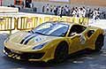 Ferrari 488 Pista con il duo belga Bohrer Evert e codriver De Wiest Quentin in gara con il numero 546 alla Freccia Rossa a Reggio Emilia per le Mille Miglia 2026. Scopri la Supercar Ferrari 488 Pista. Ecco le Foto esclusive di Automania.it!