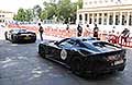 Ferrari 812 competizione A del 2024 con il duo tedesco driver Lindberg Joachim e codriver Esmann Lindberg Nicolaj per la Freccia Rossa a Reggio Emilia per le 1000 Miglia 2026. Scopri la Supercar Ferrari 812 competizione A. Guarda le Foto!