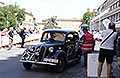 Fiat 1100 (508 C) del 1939 duo blega driver Geert Watteeuw e codriver Adriaan Watteeuw alle Mille Miglia 2026 a Reggio Emilia. Scopri l�auto storica Fiat 1100 (508 C). Guarda le Foto!
