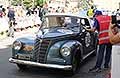 Fiat 1100E Monviso Stella Alpina del 1950 con il duo italiano Luciano Mancini e Carlo Bonoti Innocenti alle Mille Miglia 2026 passaggio da Reggio Emilia. Scopri la macchina storica Fiat 1100E Monviso Stella Alpina. Non perdere le Foto!