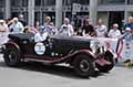 OM 665 SS MM Superba 2000 CM3 del 1929 con il duo italiano Lorenzo Turelli e Mario Tureli alle 1000 Miglia 2026 nel passaggio di Reggio Emilia. Scopri la vinfage cars OM 665 SS MM Superba 2000. Guarda le Foto esclusive di Automania!