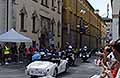 Verruta 1000 Guest Car con la velina Melissa Satta e Carlo Beretta alle 1000 Miglia 2026 a Reggio Emilia. Scopri La vettura numero 1000 dei VIP apripista. Non perdere le Foto!