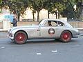 Partenza da Roma, auto storica Aston Martin DB2 1951 pilota Francesco Masetti Zannini co-pilota Luigi Cherubini alle Mille Miglia 2012