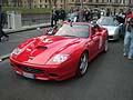 Ferrari Tribute Ferrari azzurrina metallizzata con il n.532 con driver italiani alle 1000 Miglia 2012