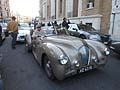 Partenza da Roma per Brescia, auto depoca Hearley Westland del 1947 con il driver Ronald Versluis co-driver Michiel Ortman Gerlings alle 1000 Miglia 2012