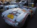 Partenza da Roma per Brescia, auto depoca Porsche 550 1500 RS del 1954 driver Wolfgang Hatz e co-driver Alberto Sabbatini alle 1000 Miglia 2012