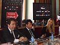 Alessandro Casali presenta la conferenza stampa delle 1000 Miglia 2012 a Roma
