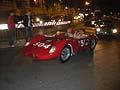 Arrivo in serata a Roma, auto storica Maserati alle Mille Miglia 2012