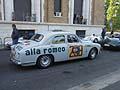 Partenza da Roma per Brescia, auto depoca Alfa Romeo 1900 TI del 1953 driver Caroline Nicole Koc co-driver Christina Von Schinkel alle 1000 Miglia 2012