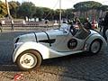 Partenza da Roma, auto depoca BMW 328 del 1939 driver Dirk Johae e co-driver Andreas Buchner alle 1000 Miglia 2012