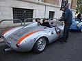 Partenza da Roma per Brescia, auto depoca Porsche 550 1500 RS anno1955 driver Lars Larsen co-driver Jens Jakobsen alle 1000 Miglia 2012