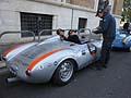 Partenza da Roma per Brescia, auto depoca Porsche 550 1500 RS anno1955 driver Lars Larsen co-driver Jens Jakobsen alle 1000 Miglia 2012